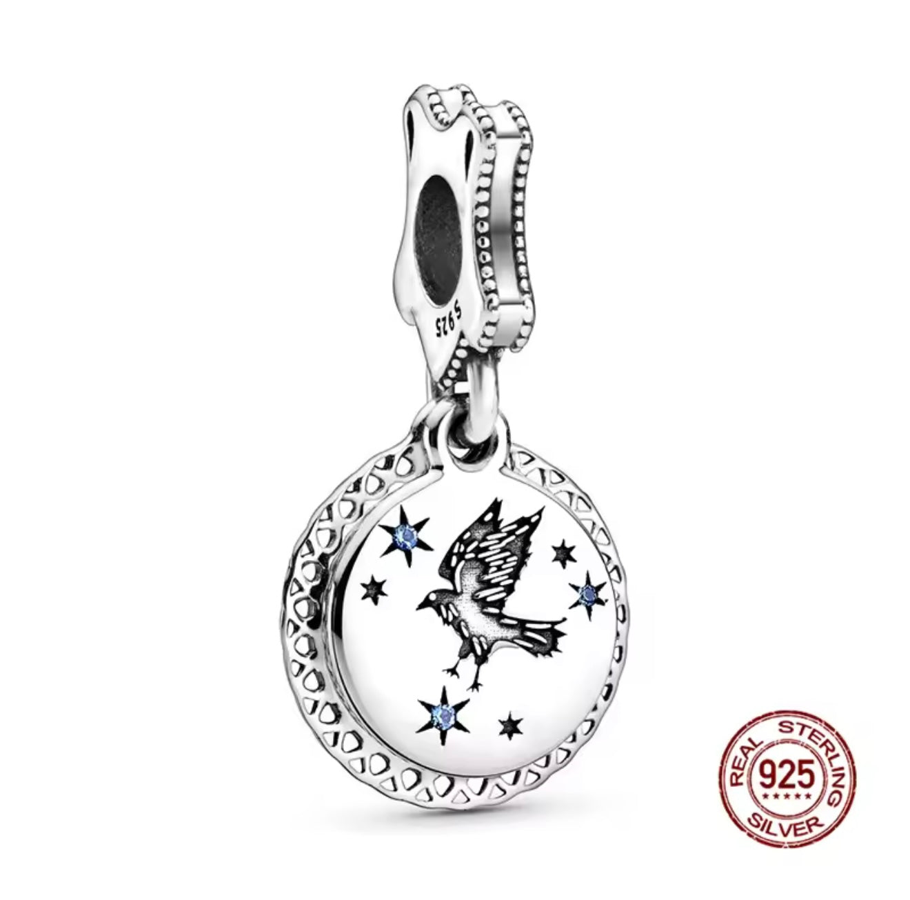 Pulsera de plata y charms