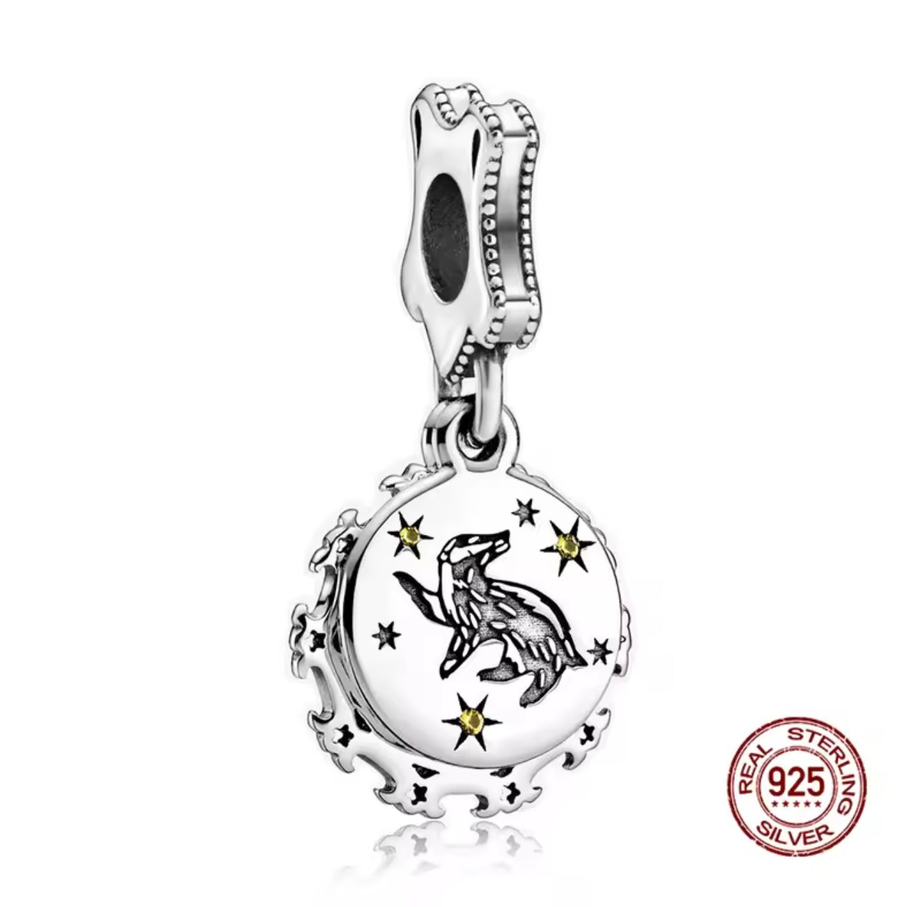 Pulsera de plata y charms