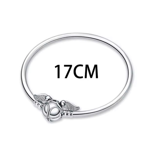 Pulsera de plata y charms “Colección Hogwarts”